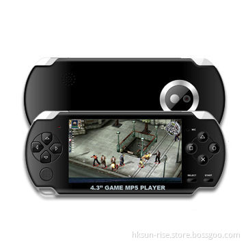 4.3 Inches Screen MP5 Game Player with Joystick, Built-in Camera and FM